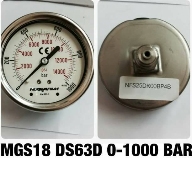 Nuova Fima Pressure Gauge